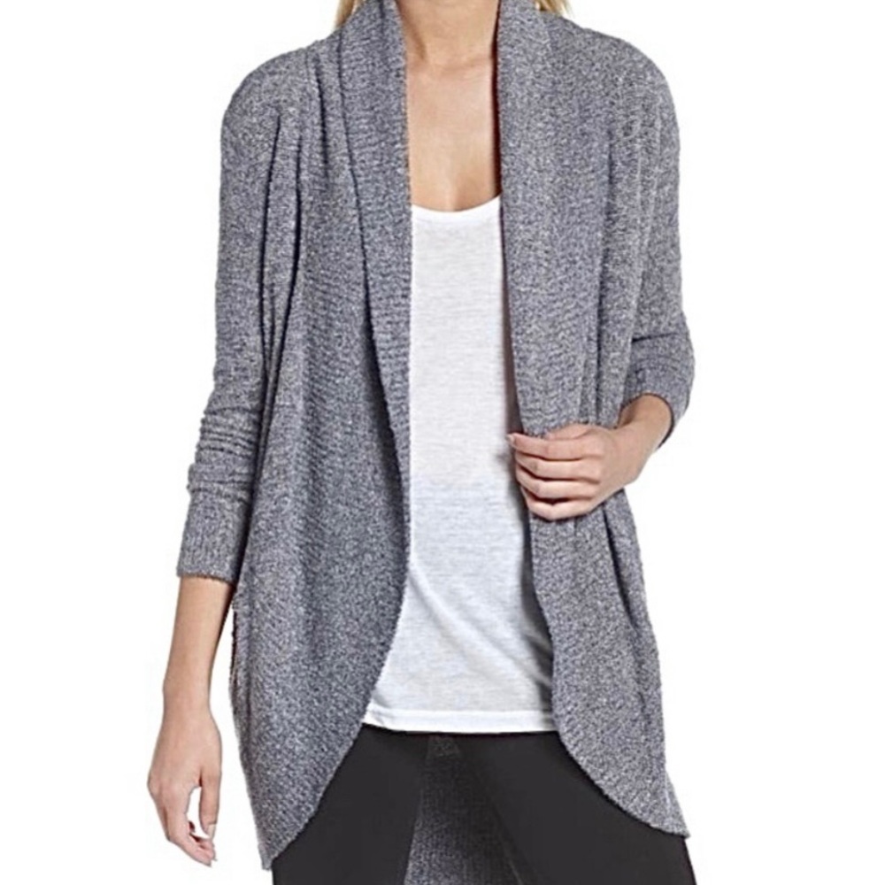 Barefoot Dreams CozyChic Lite Open Front Circle Cardigan Size XS/S